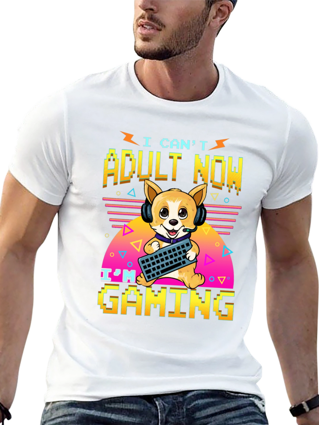 I Cant Adult Now Gaming T-Shirt
