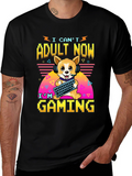I Cant Adult Now Gaming T-Shirt