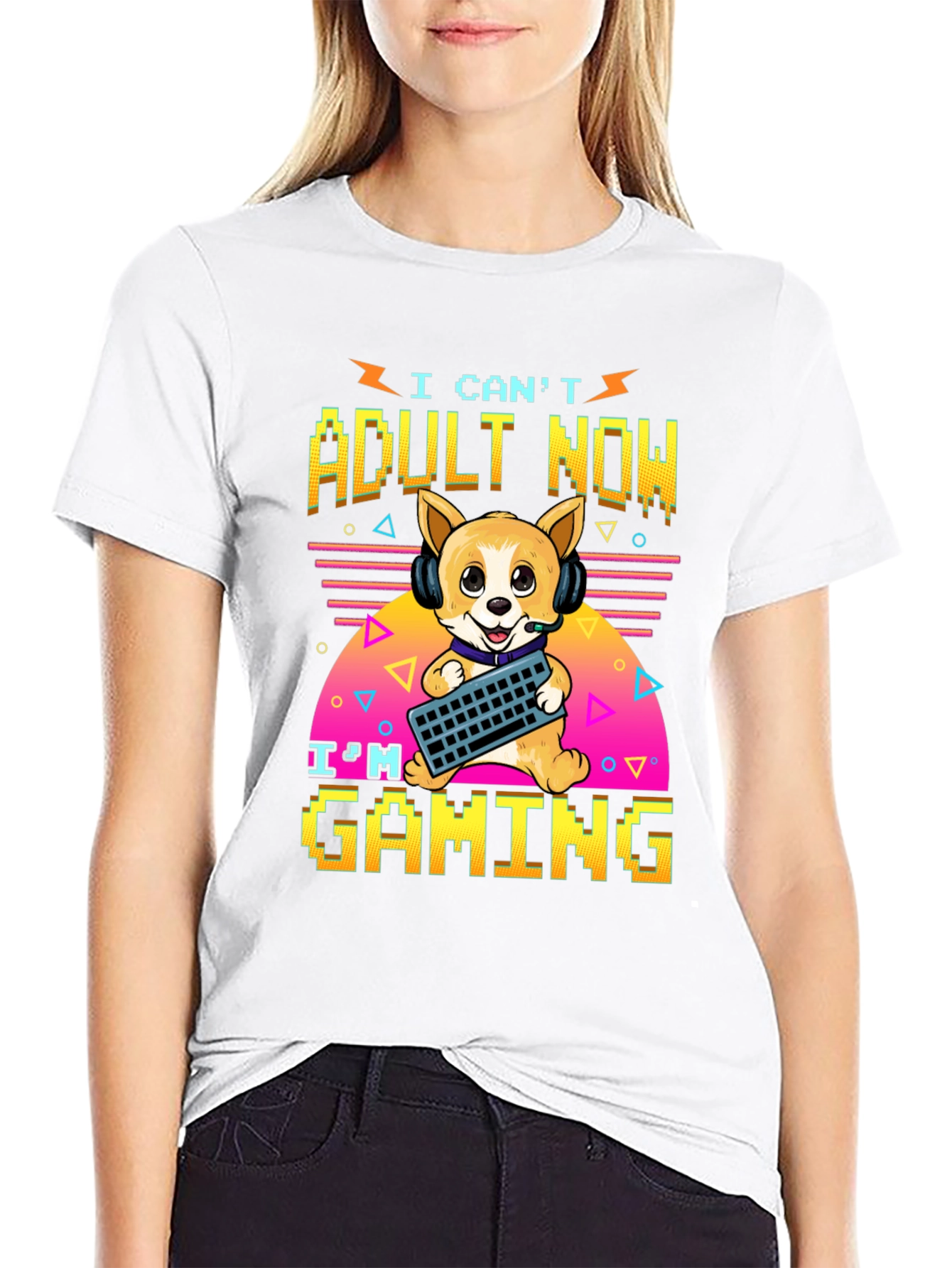 I Cant Adult Now Gaming T-Shirt