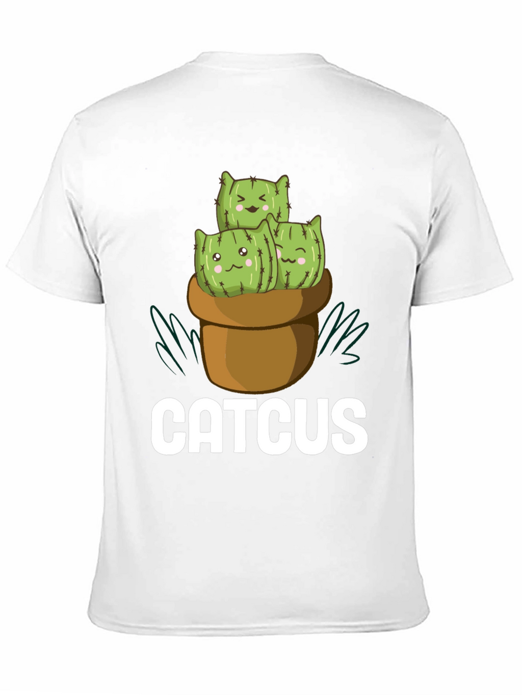 Catcus T-Shirt - Cute Cactus Cat Graphic Tee