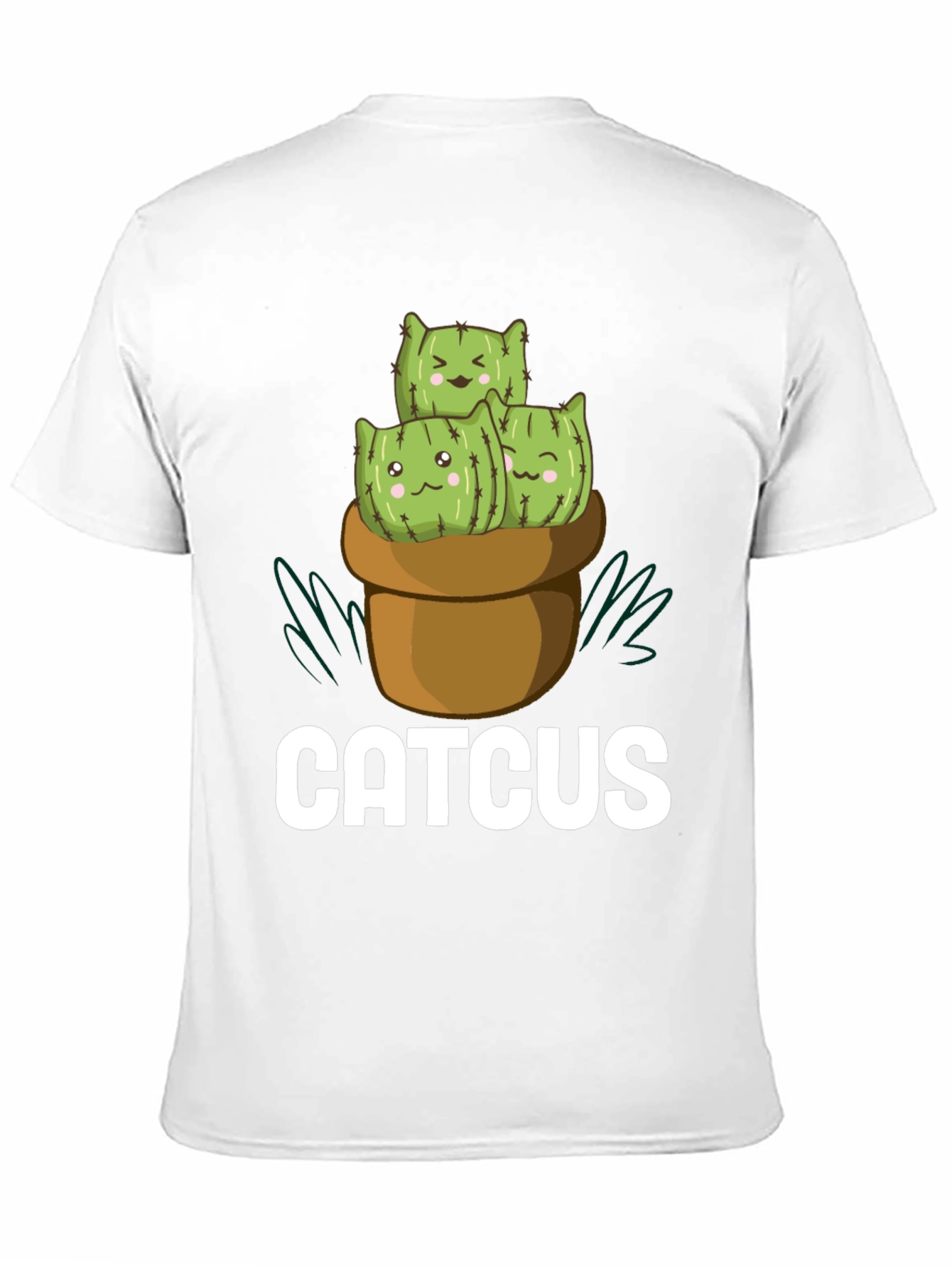 Catcus T-Shirt - Cute Cactus Cat Graphic Tee