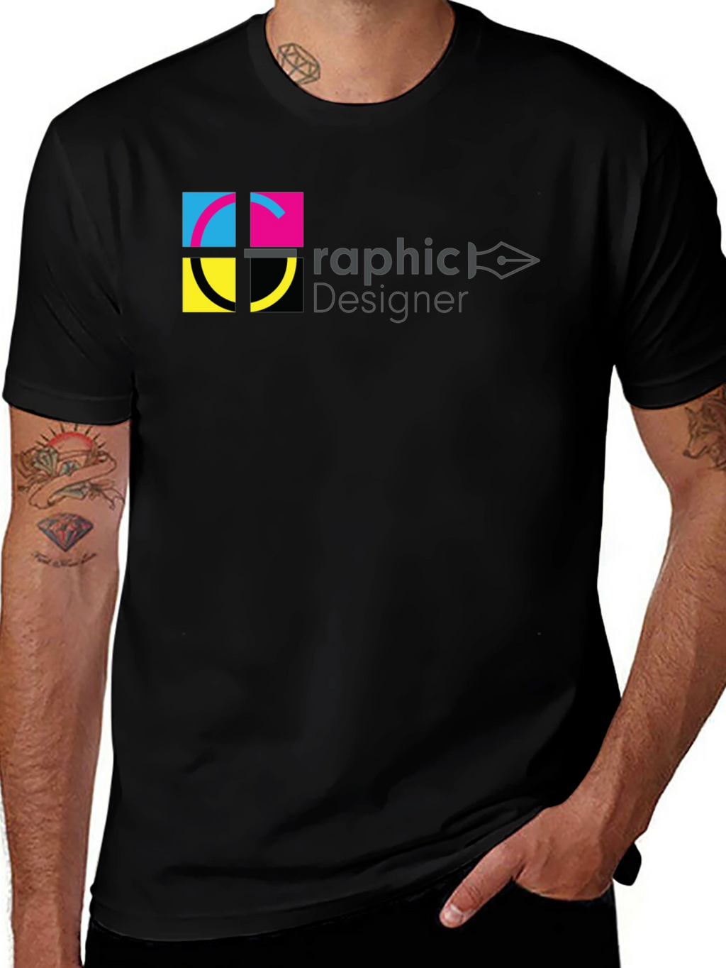 Graphic Designer T-Shirt - Creative Design