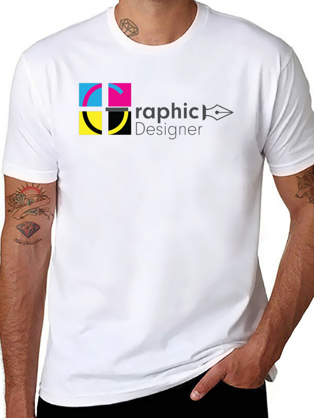 Graphic Designer T-Shirt - Creative Design