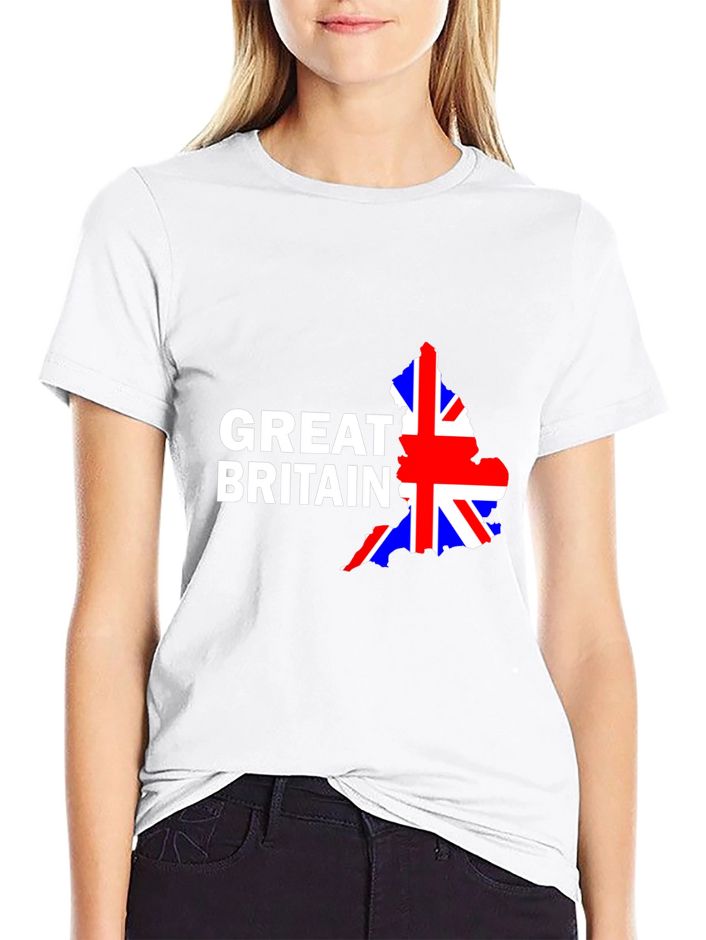Great Britain Flag Graphic T-Shirt