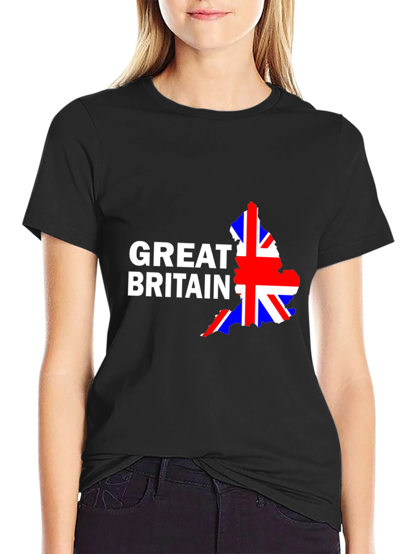 Great Britain Flag Graphic T-Shirt