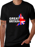 Great Britain Flag Graphic T-Shirt
