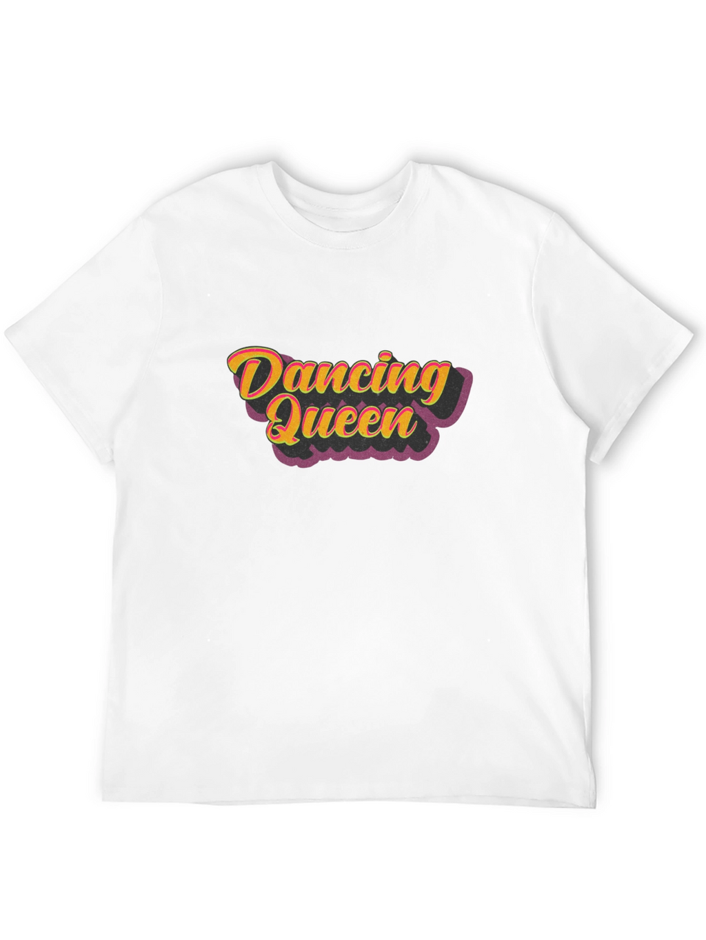 Dancing Queen Black Graphic T-Shirt