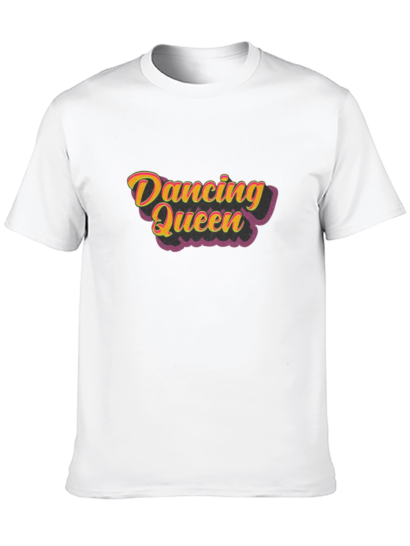 Dancing Queen Black Graphic T-Shirt
