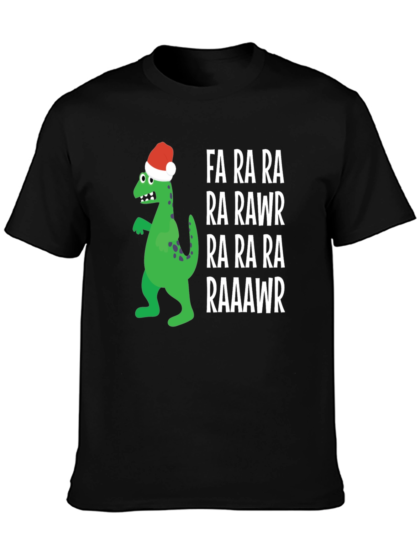 Dino-Rawr Christmas T-Shirt