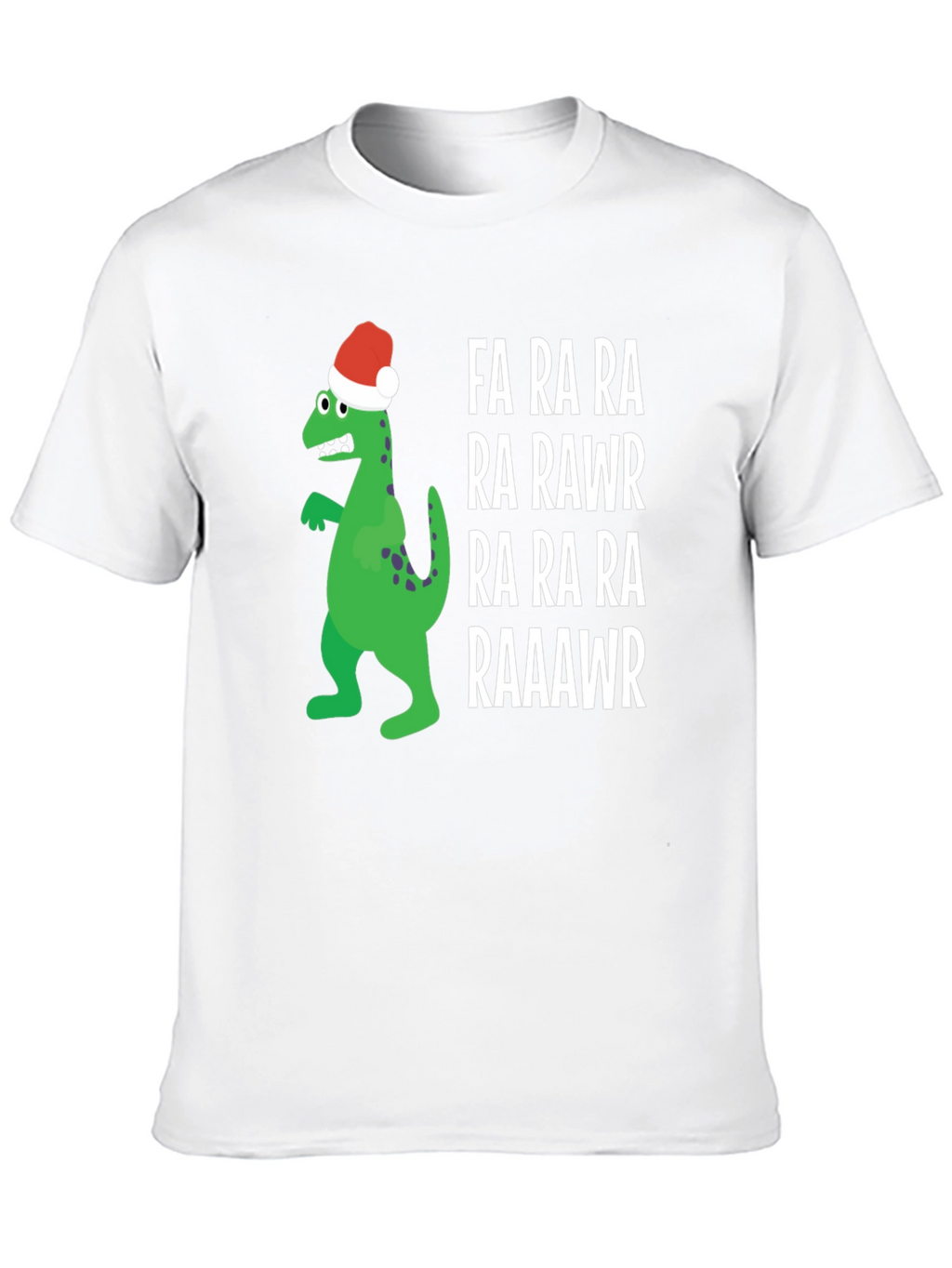 Dino-Rawr Christmas T-Shirt