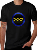 Abstract Symbol Graphic Tee - Cool Casual Style