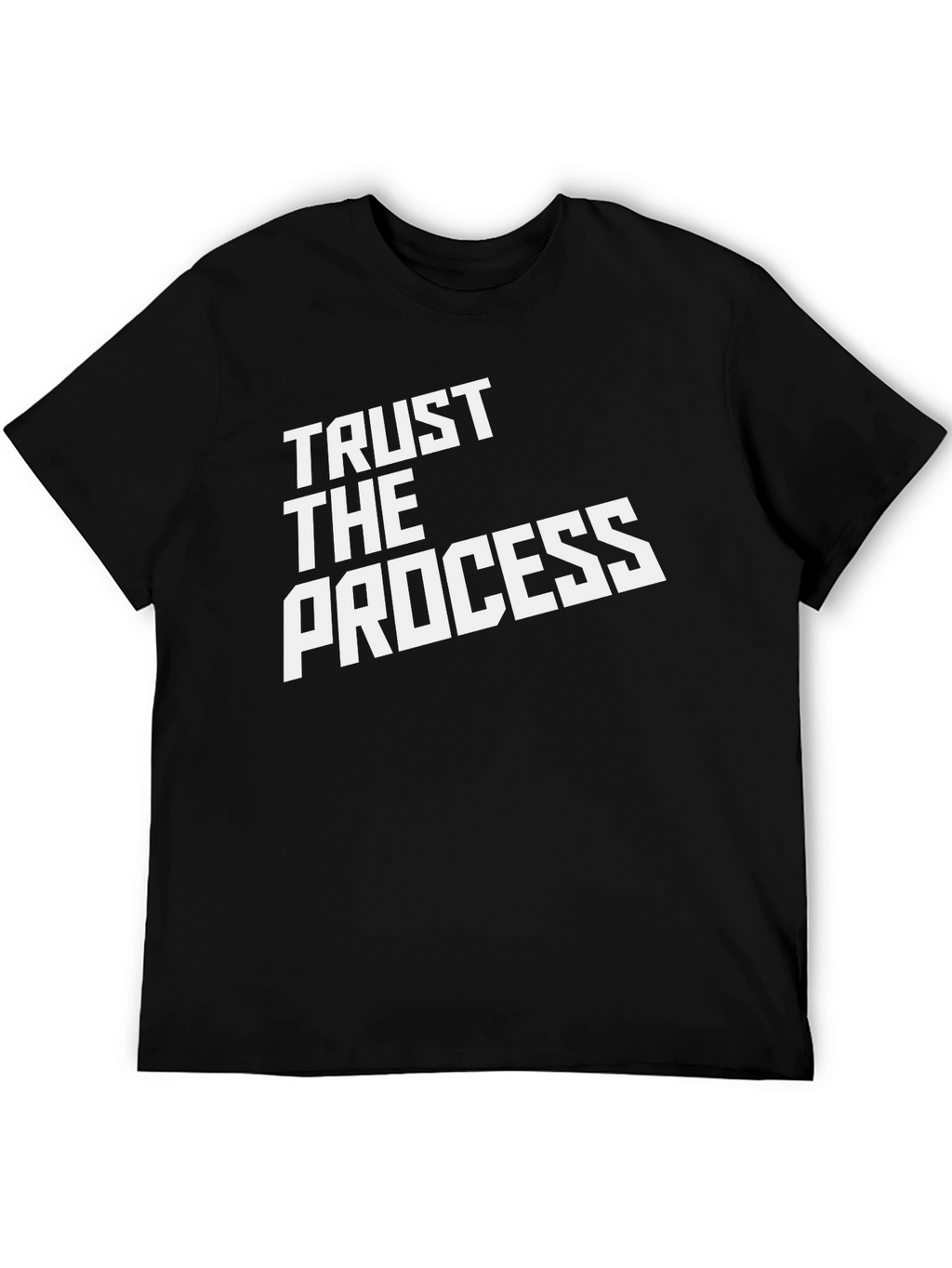 Trust The Process Black T-Shirt