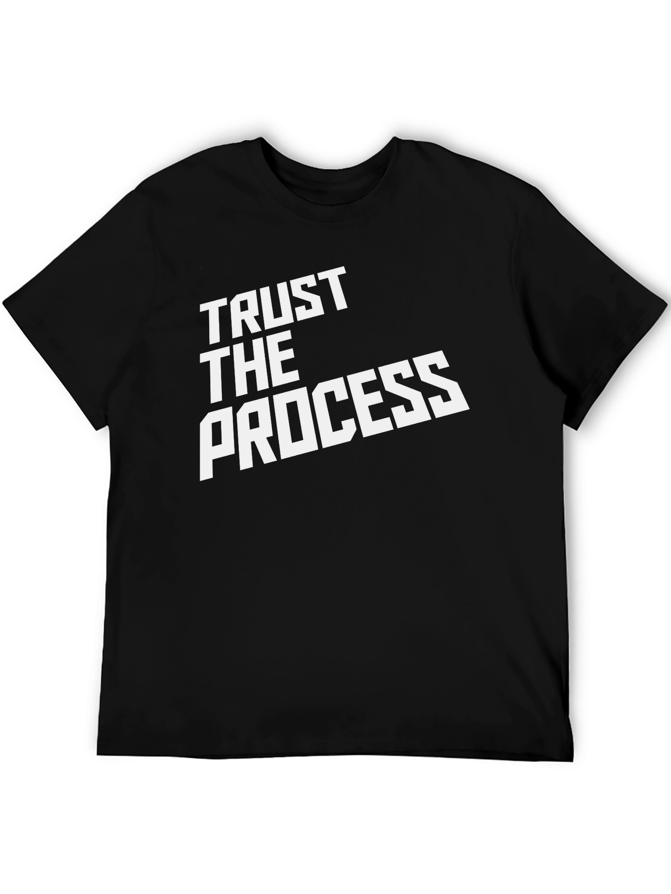 Trust The Process Black T-Shirt