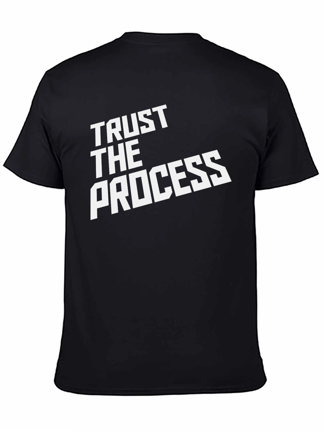 Trust The Process Black T-Shirt