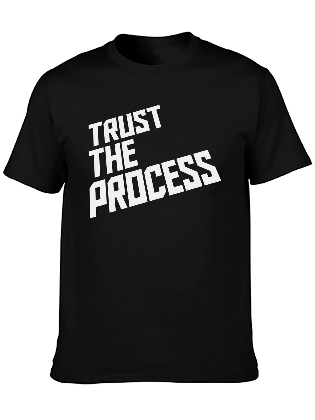 Trust The Process Black T-Shirt