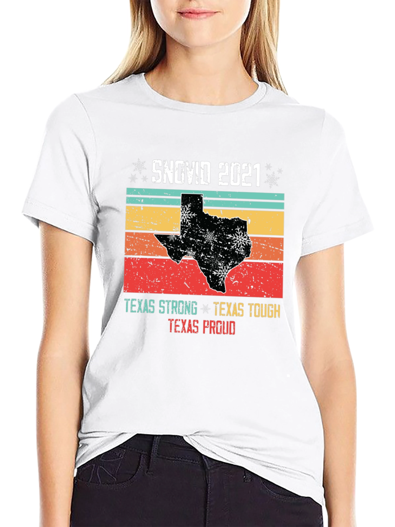 SNOVID 2021 Texas Strong T-Shirt