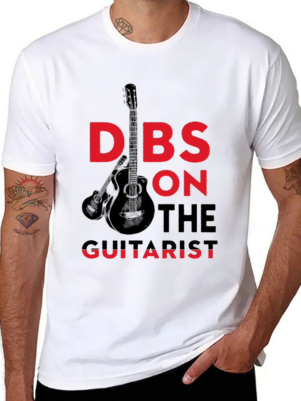 Dibs on the Guitarist Graphic Tee