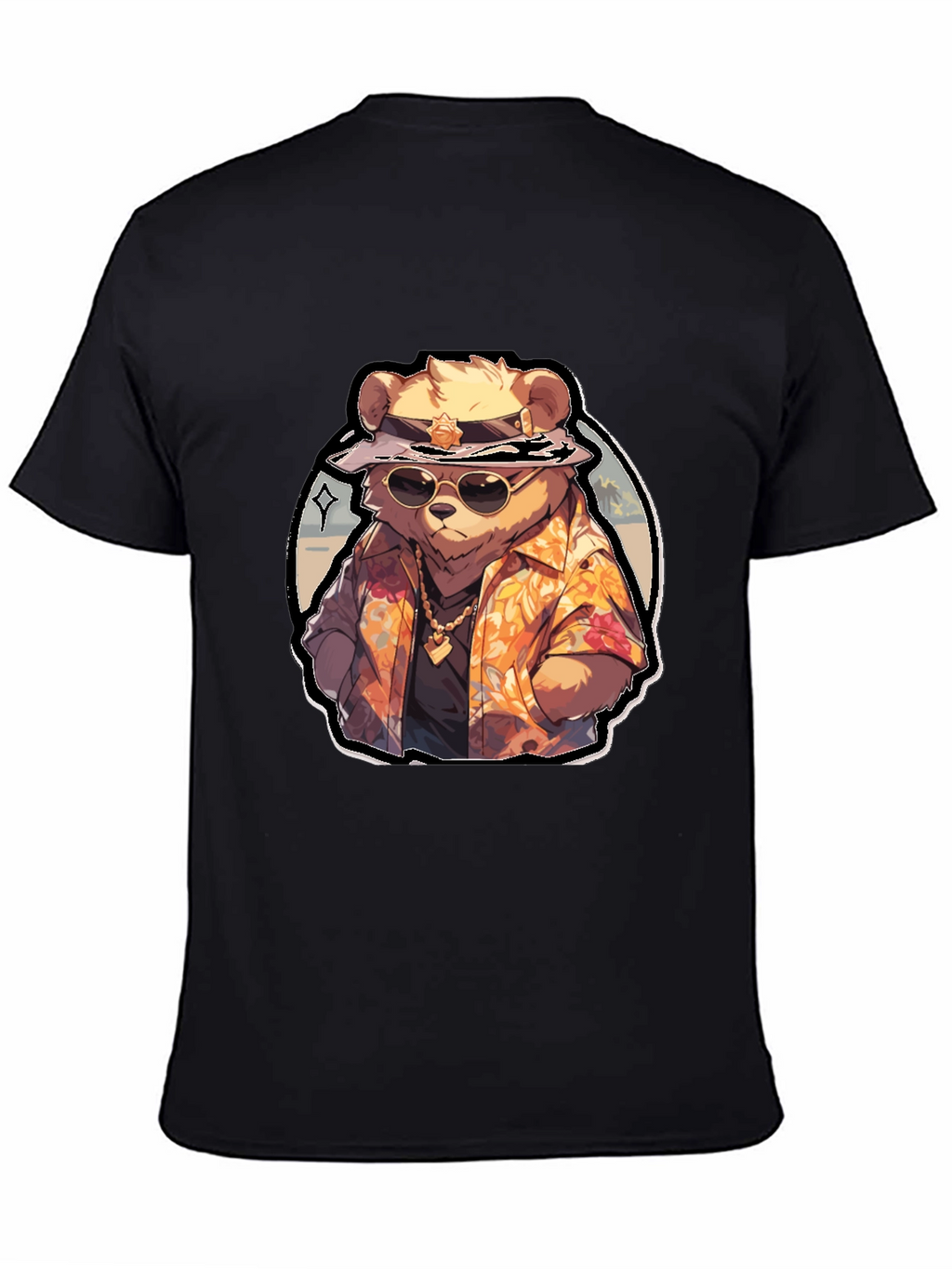 Cool Bear Hawaiian Shirt Graphic Tee