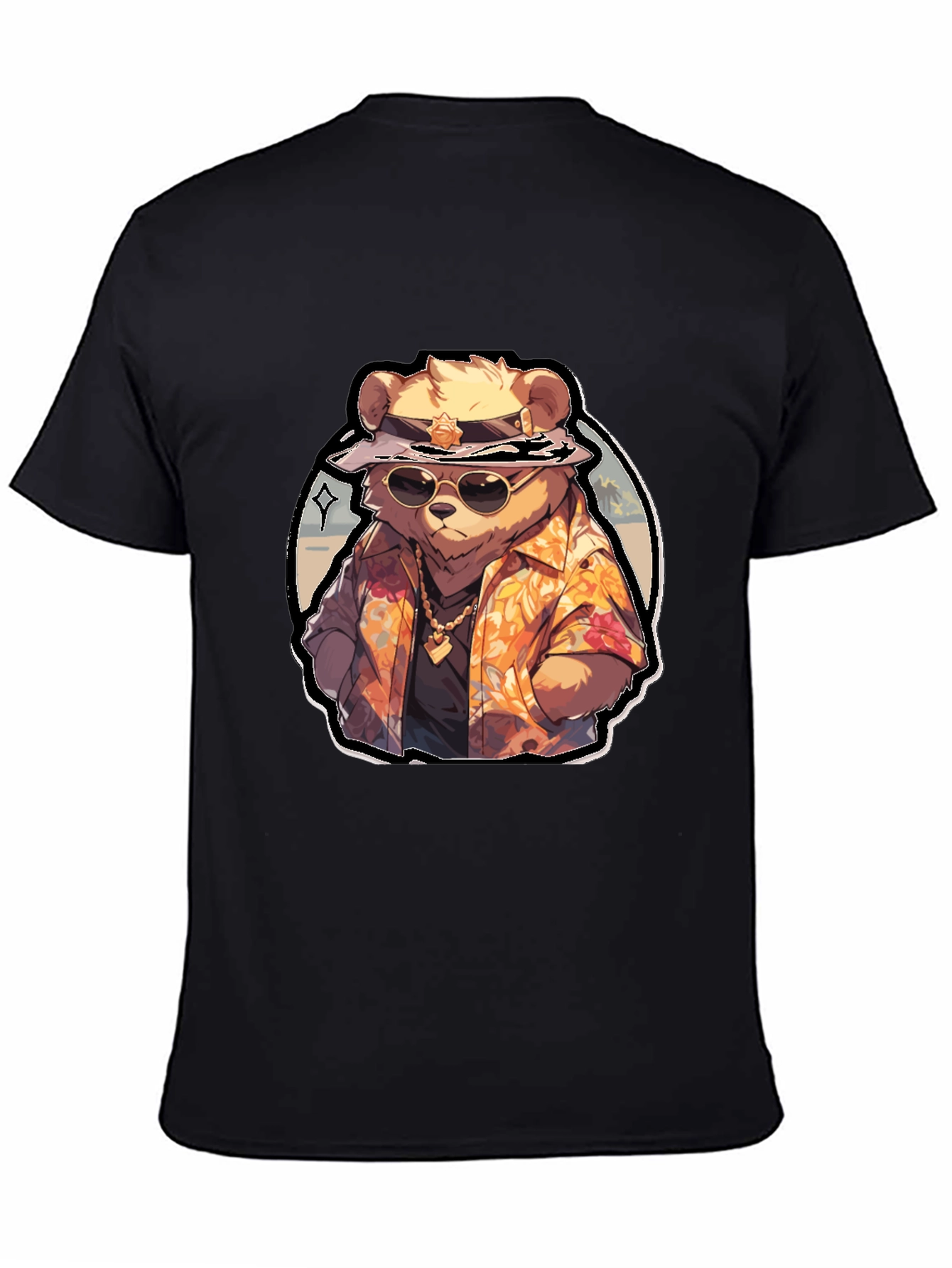 Cool Bear Hawaiian Shirt Graphic Tee