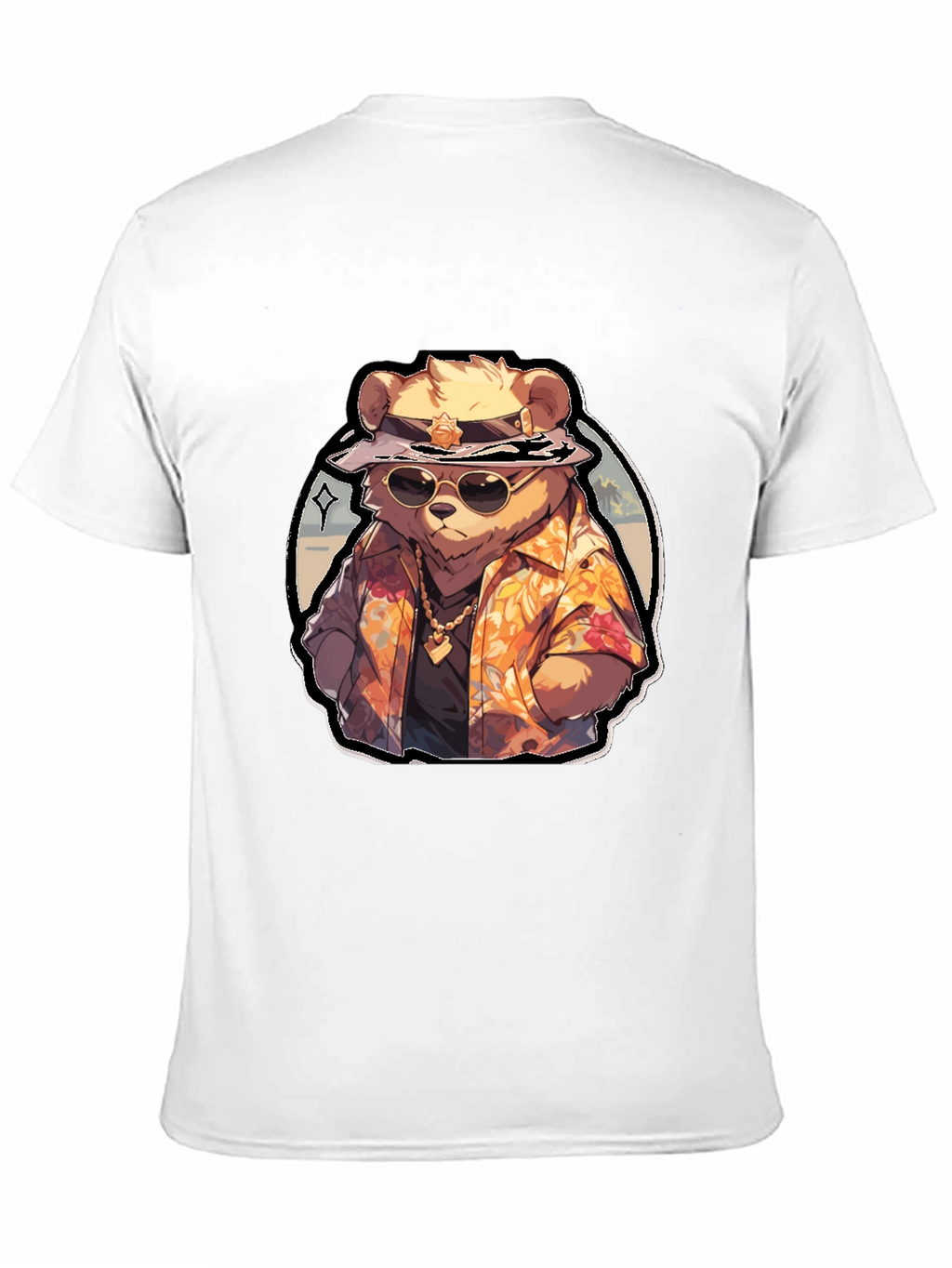Cool Bear Hawaiian Shirt Graphic Tee