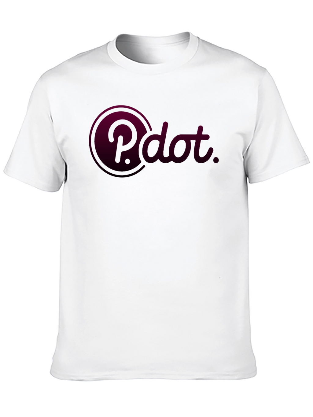 P.dot Black T-Shirt - Modern Design
