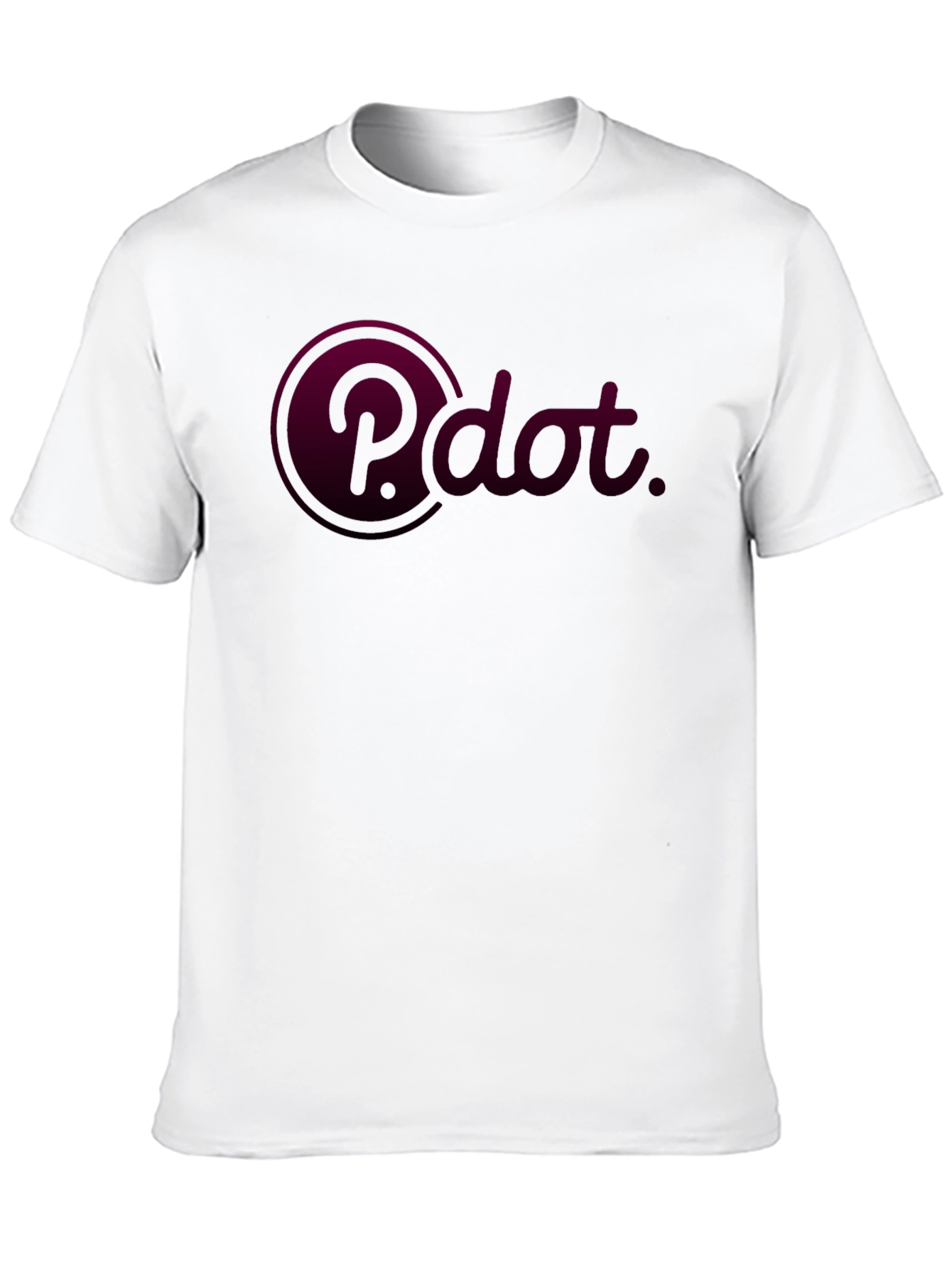 P.dot Black T-Shirt - Modern Design
