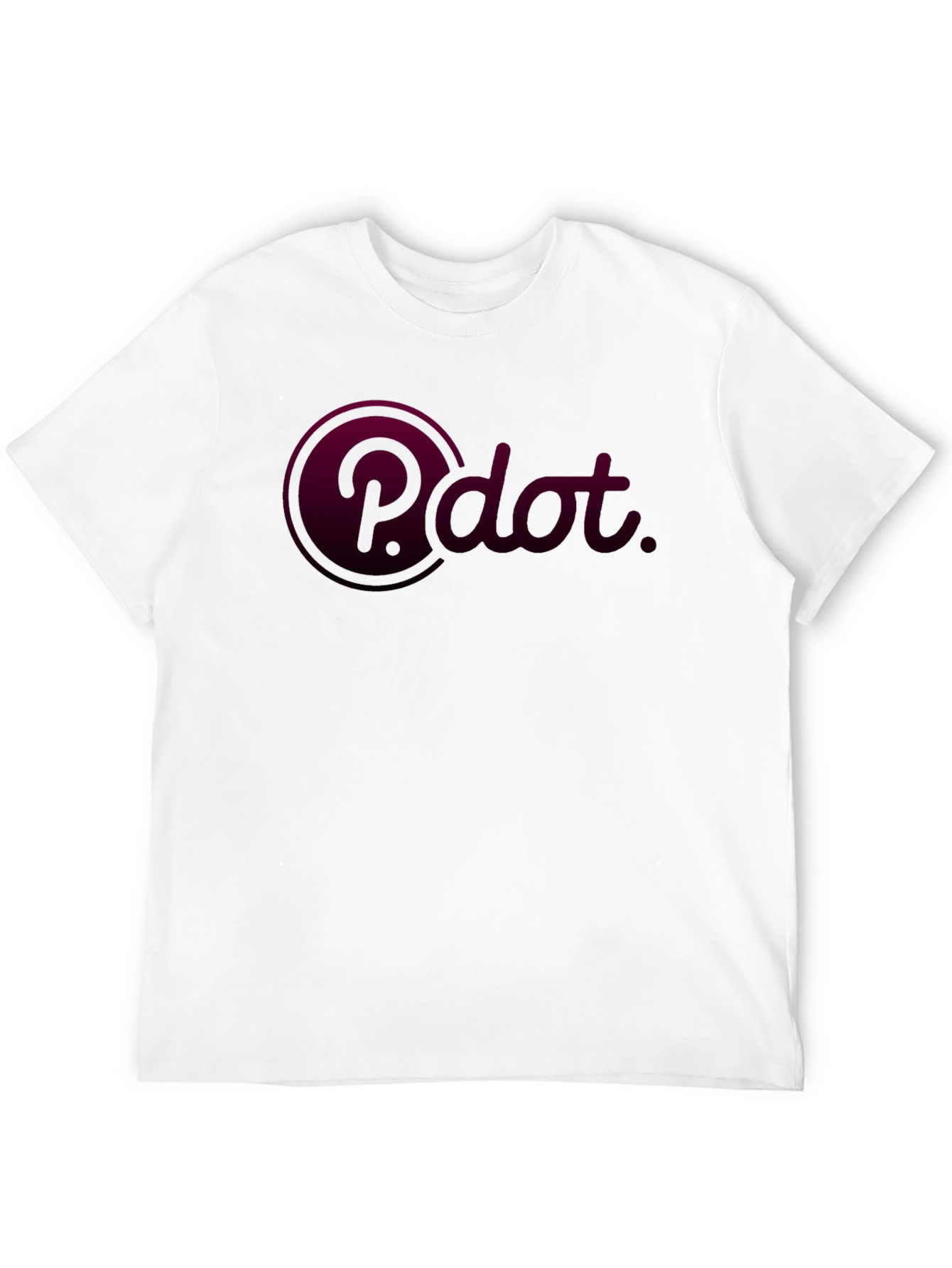 P.dot Black T-Shirt - Modern Design