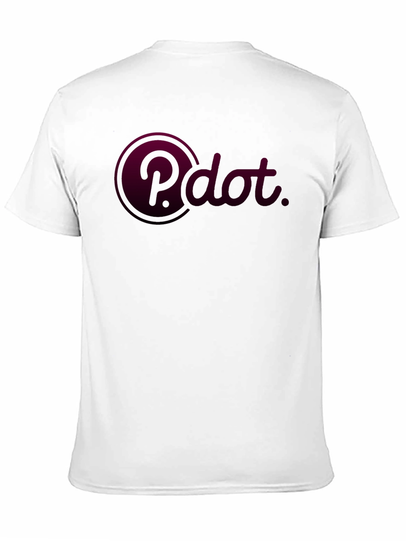 P.dot Black T-Shirt - Modern Design