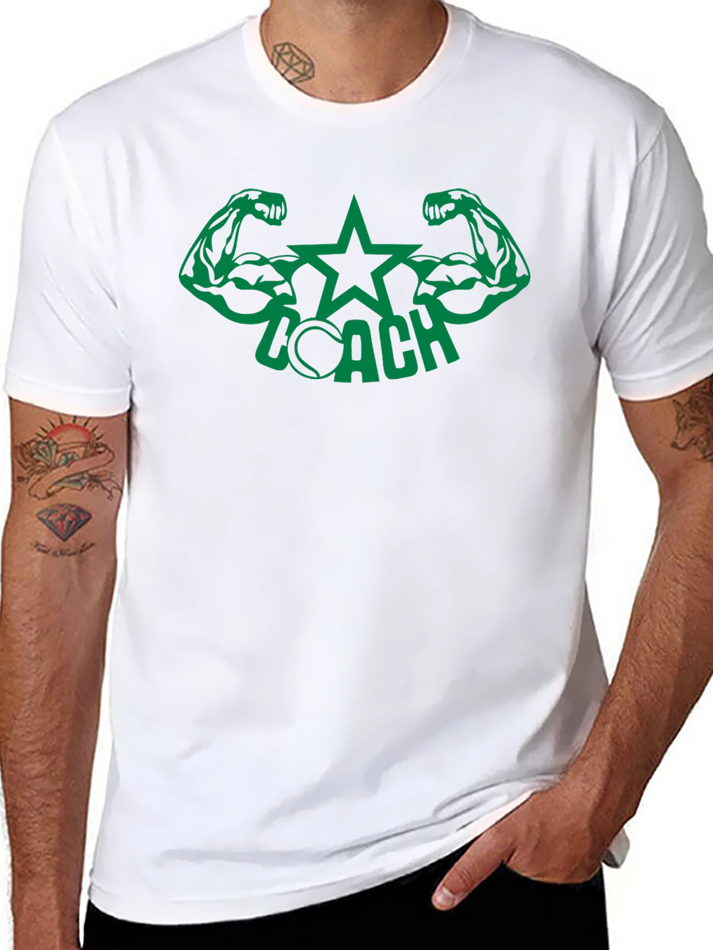 Tennis Coach Graphic Tee