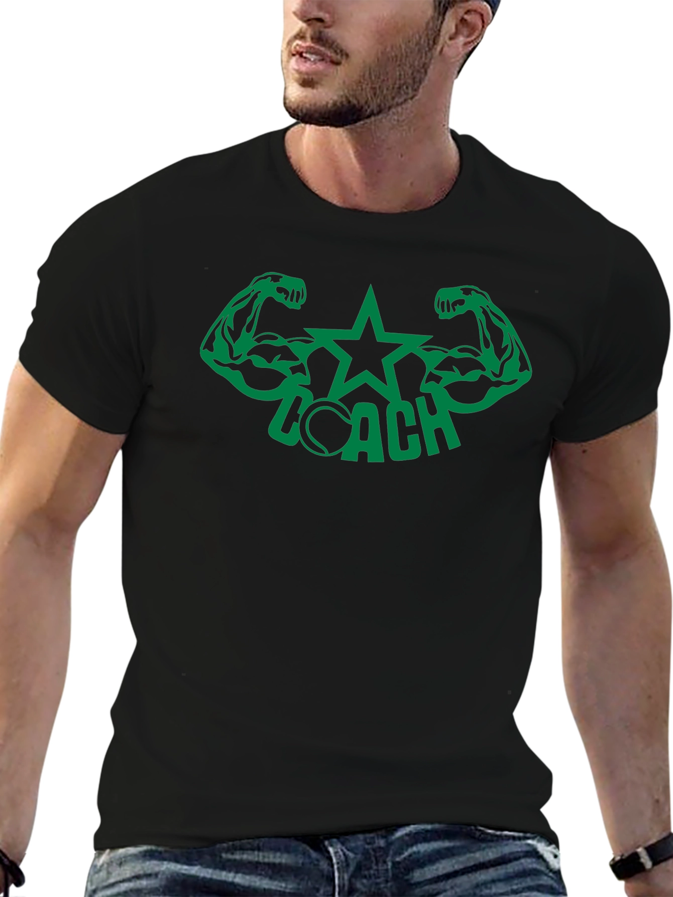Tennis Coach Graphic Tee