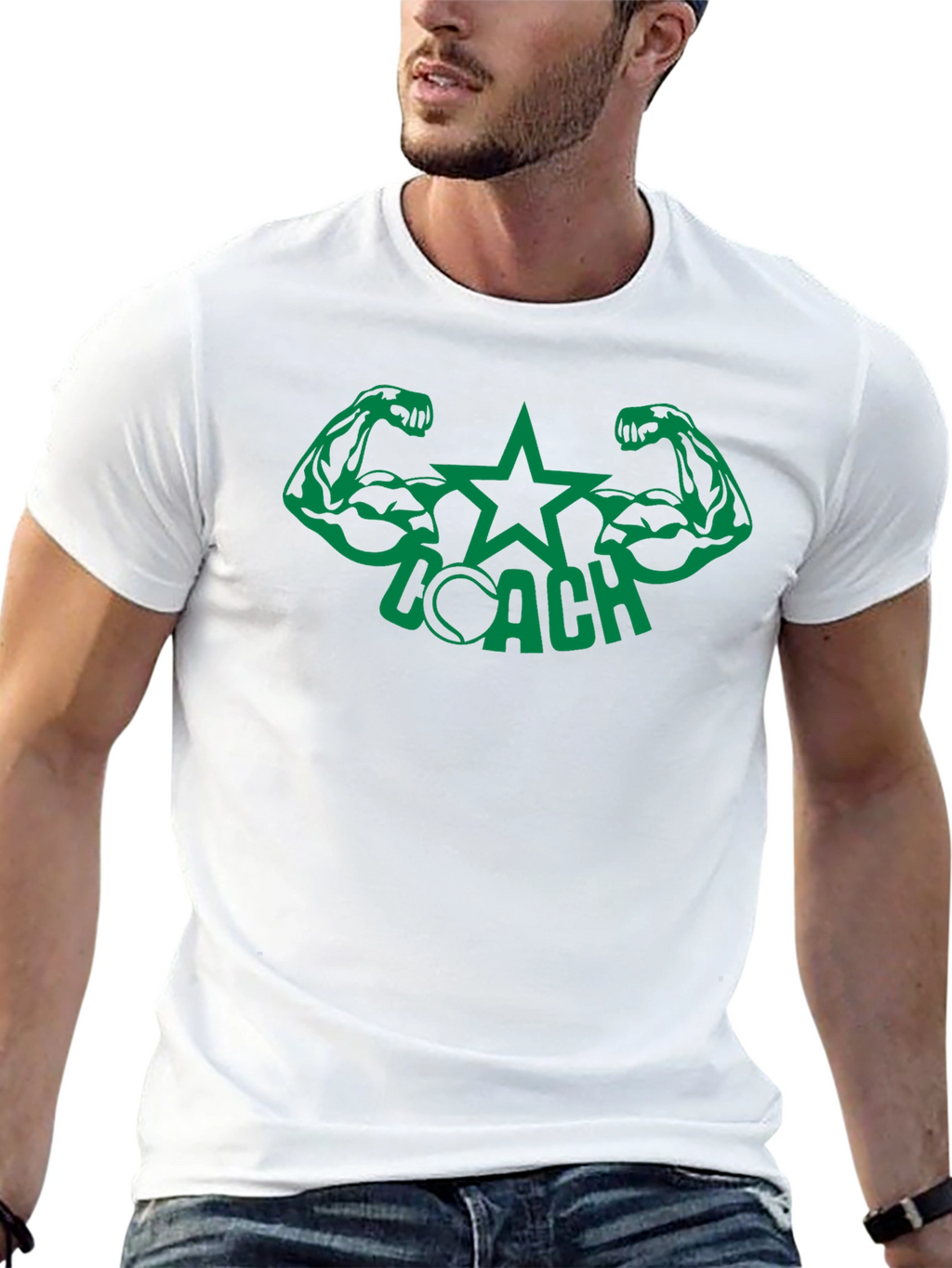 Tennis Coach Graphic Tee