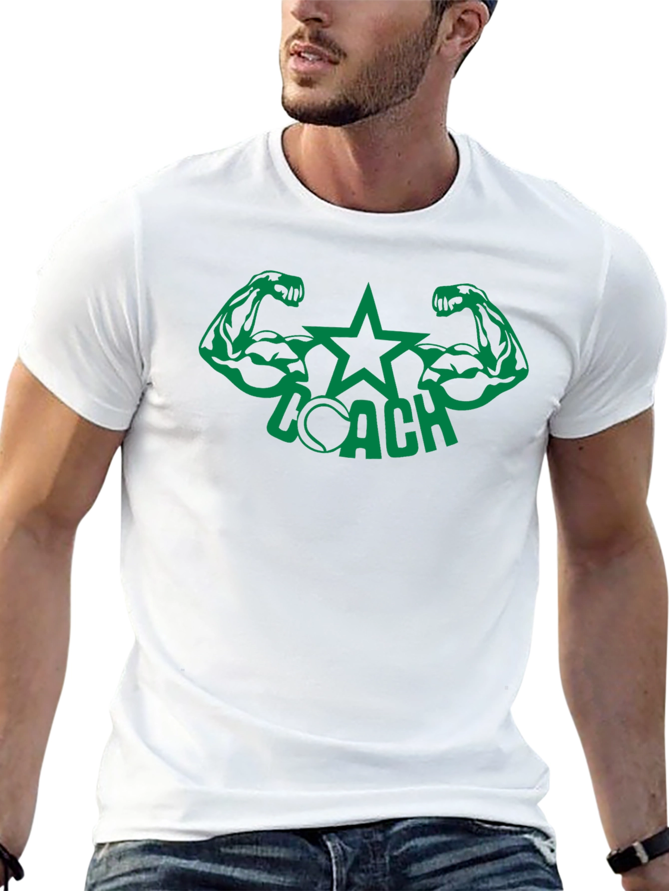 Tennis Coach Graphic Tee