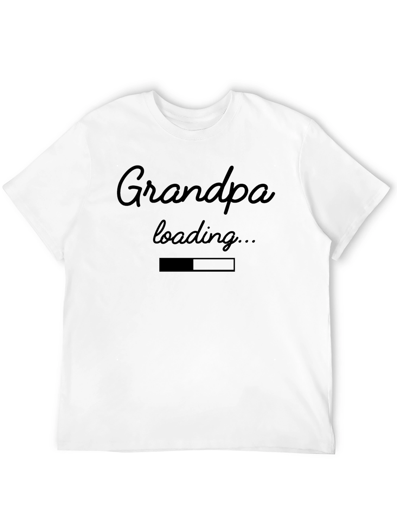 Grandpa Loading T-Shirt - Funny New Grandparent Tee