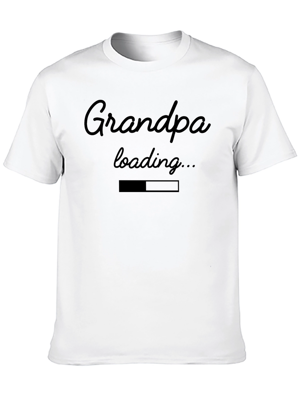 Grandpa Loading T-Shirt - Funny New Grandparent Tee