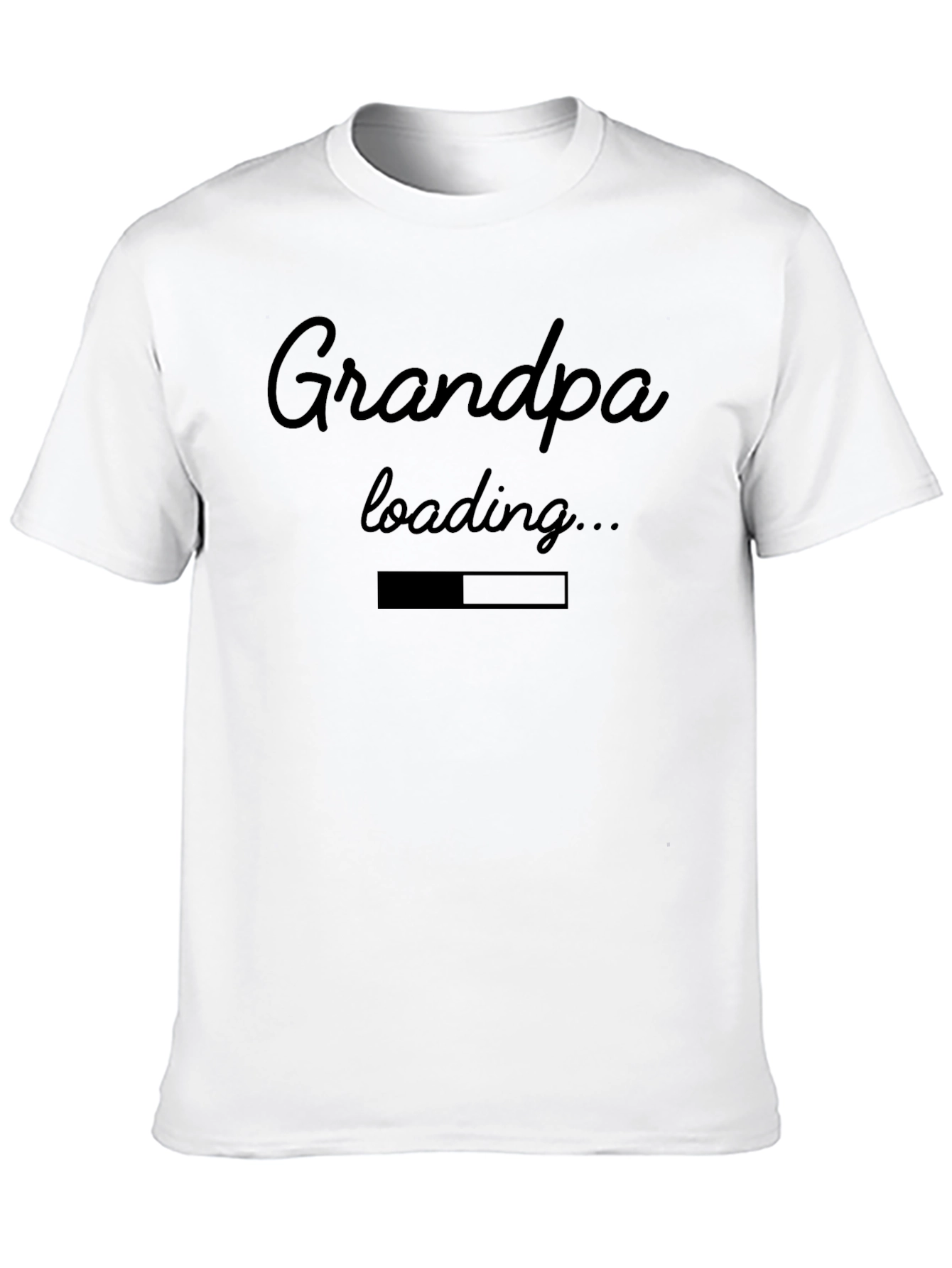Grandpa Loading T-Shirt - Funny New Grandparent Tee
