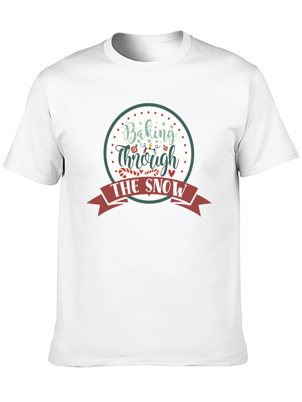 Baking Through the Snow Christmas Holiday T-Shirt