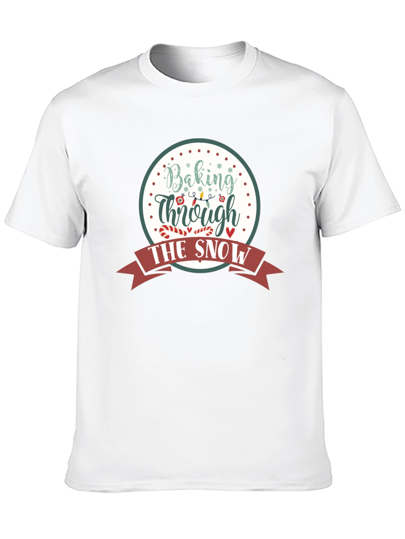 Baking Through the Snow Christmas Holiday T-Shirt