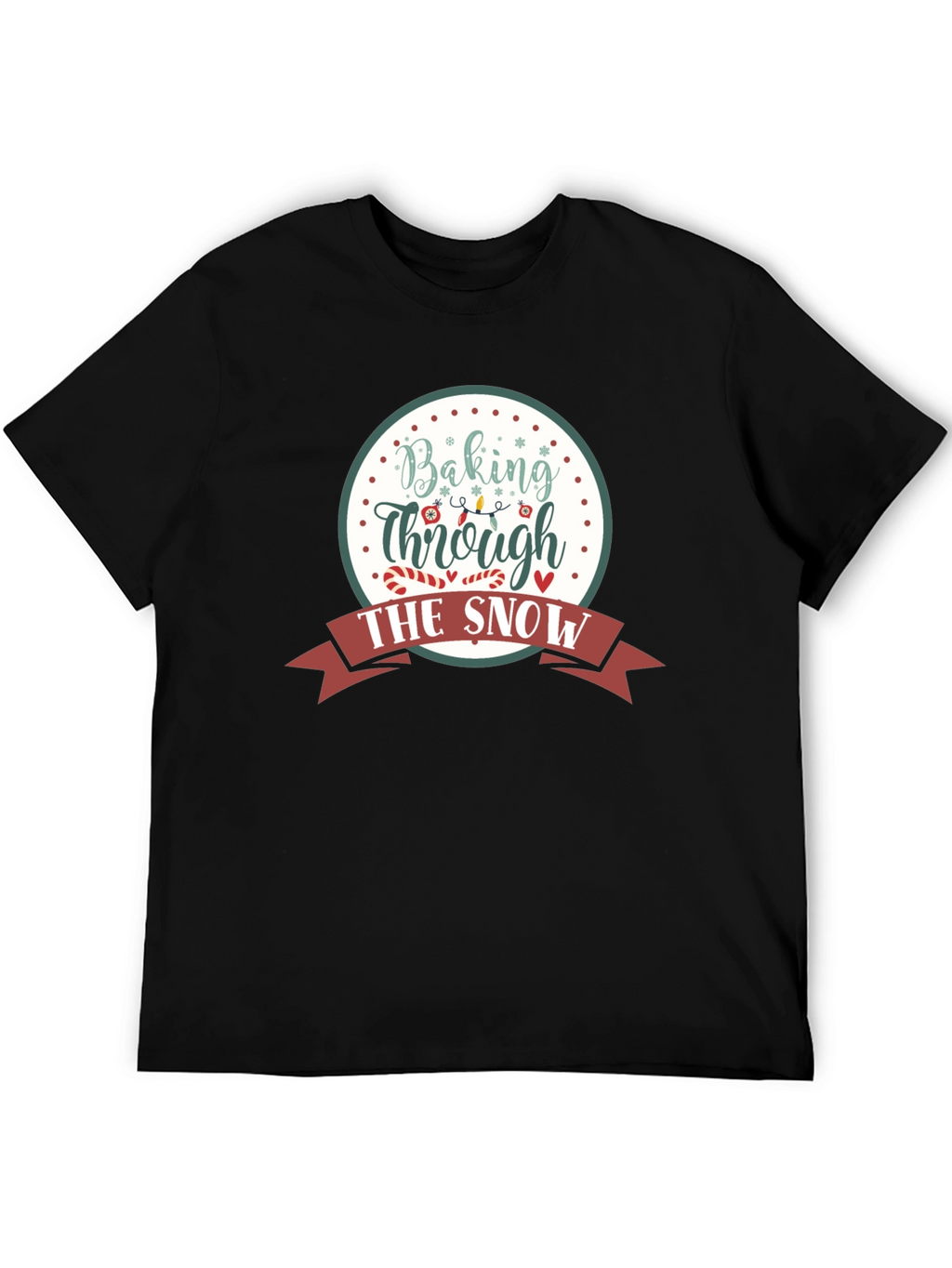 Baking Through the Snow Christmas Holiday T-Shirt