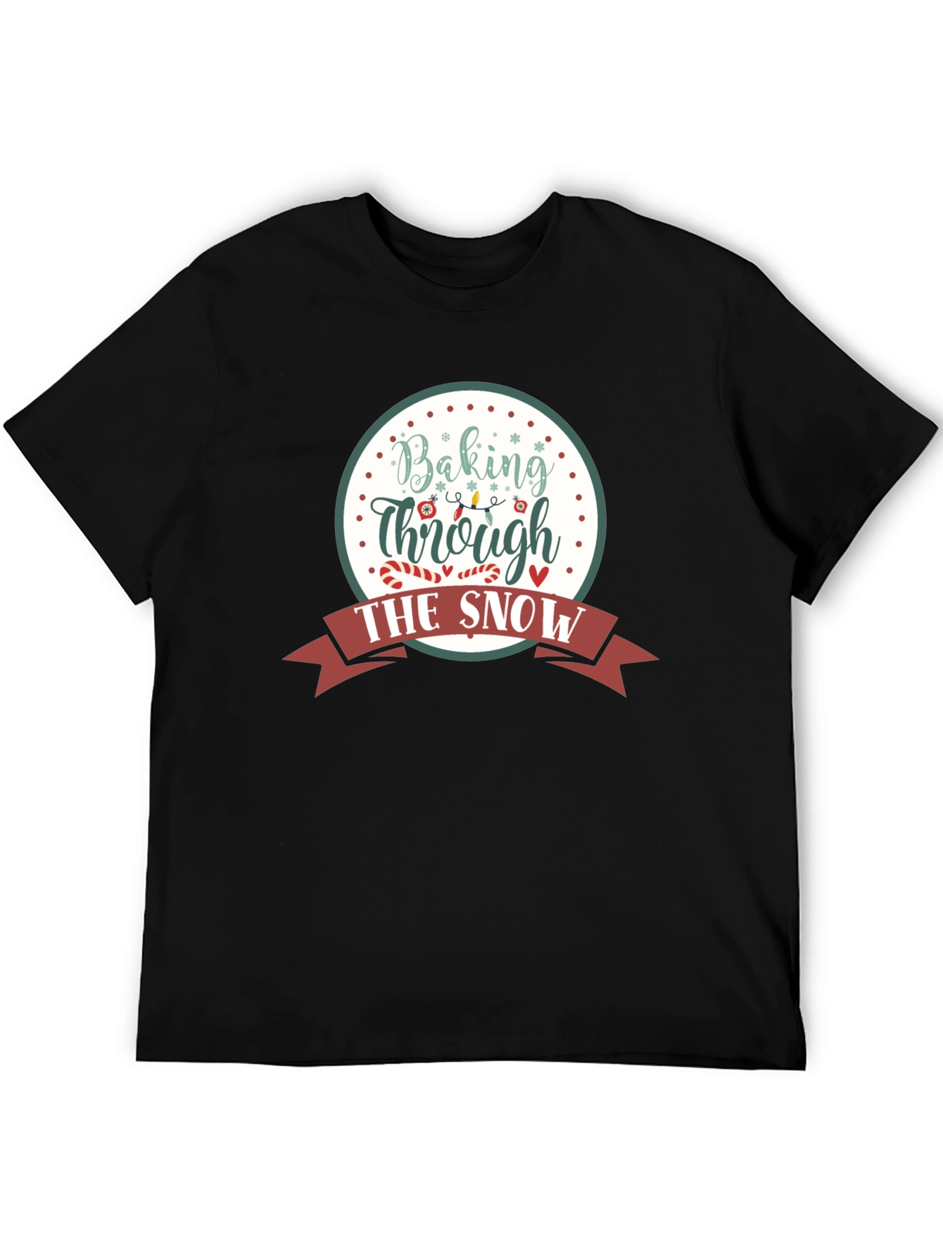 Baking Through the Snow Christmas Holiday T-Shirt