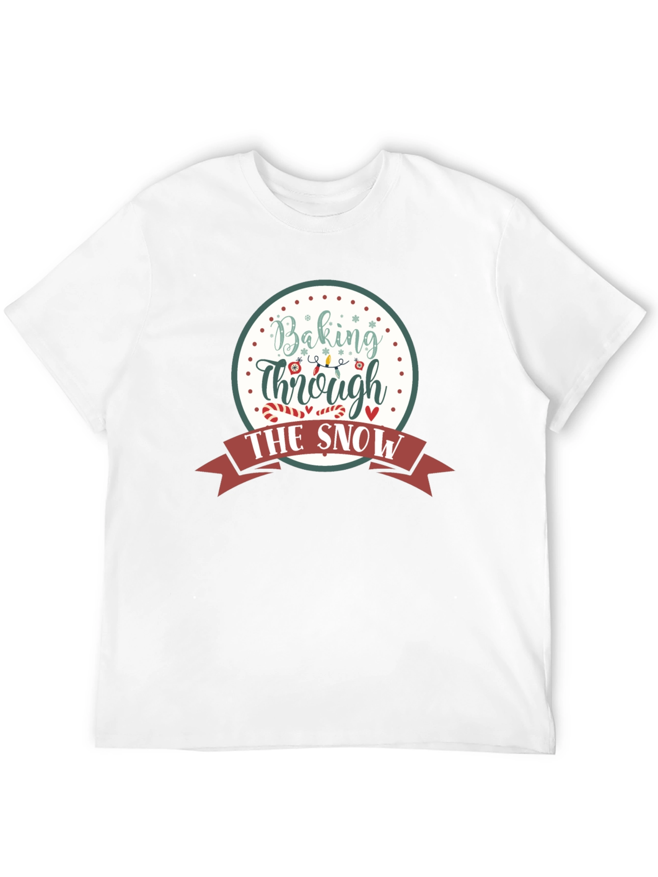 Baking Through the Snow Christmas Holiday T-Shirt