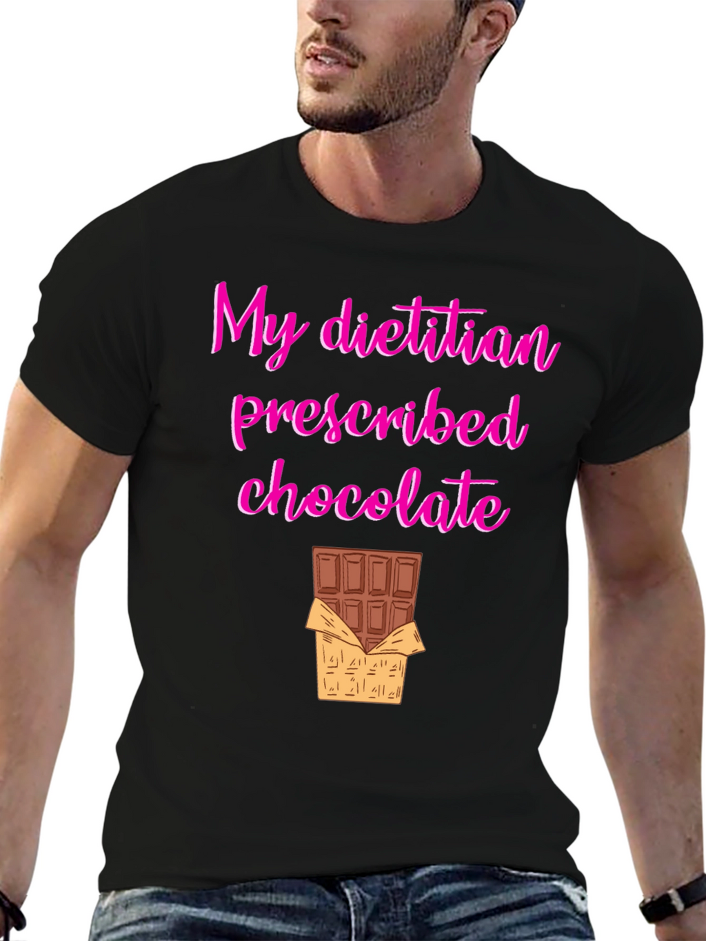 Dietitian Prescribed Chocolate Graphic Tee