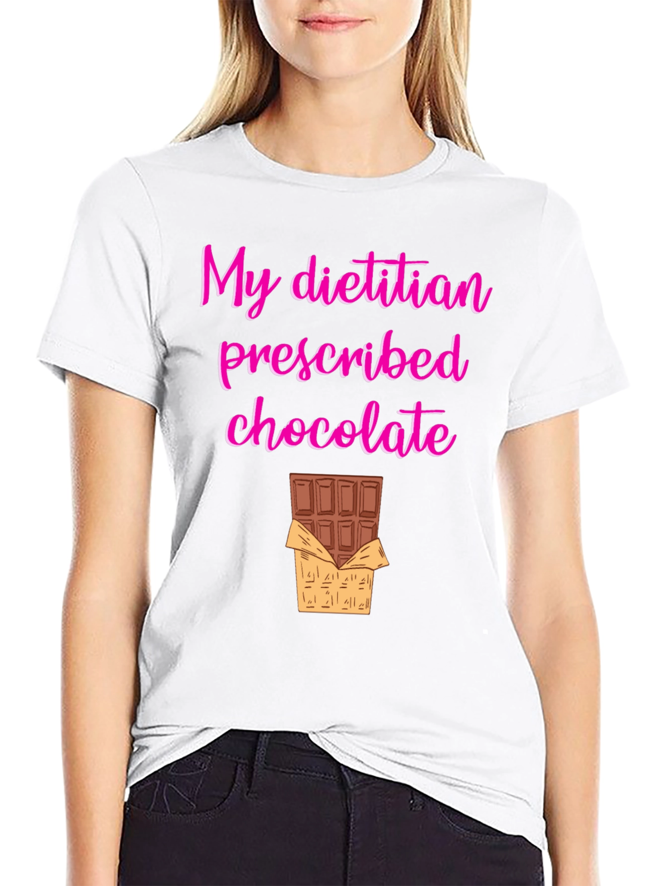 Dietitian Prescribed Chocolate Graphic Tee