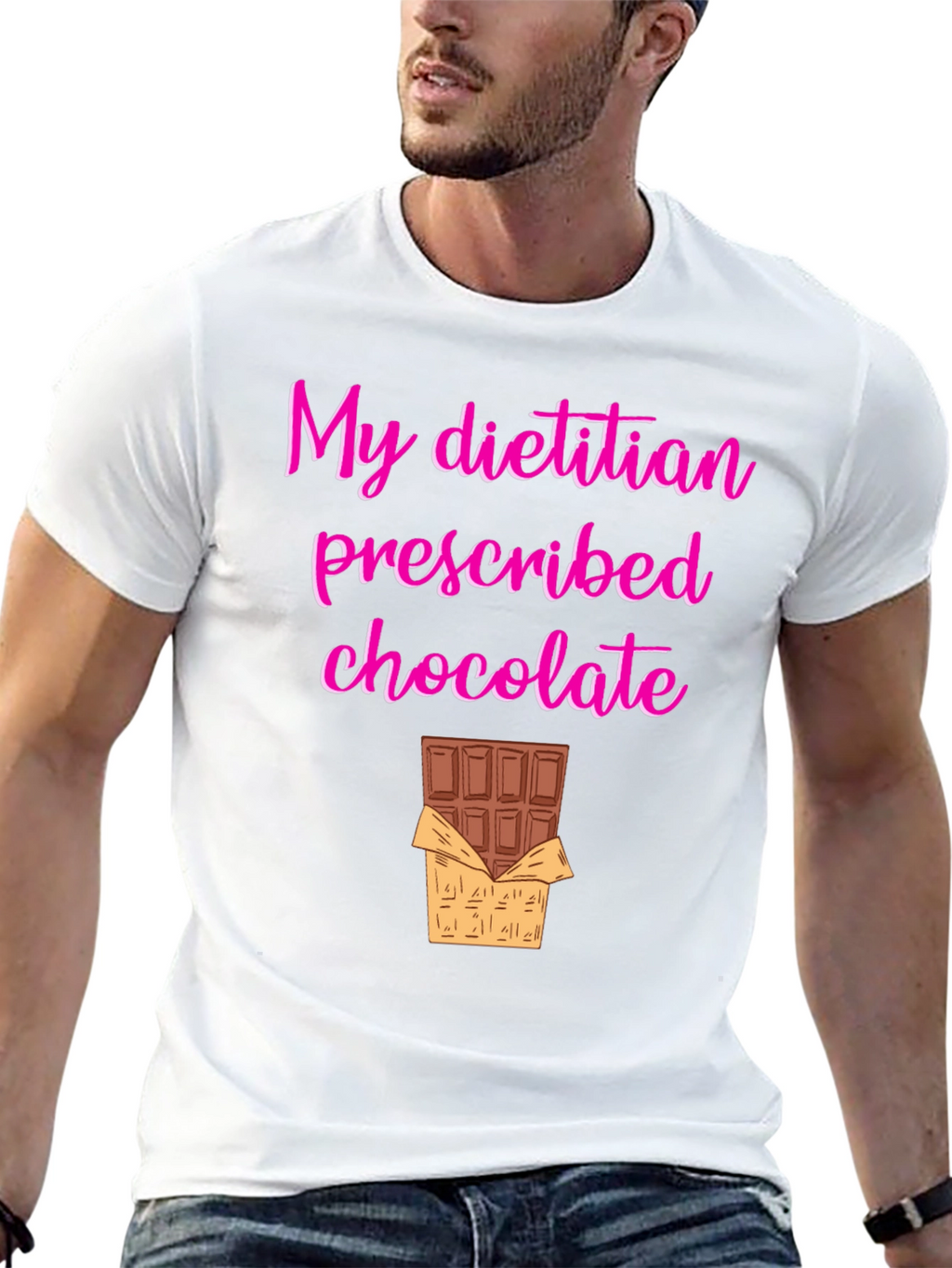 Dietitian Prescribed Chocolate Graphic Tee
