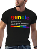 Guncle Rainbow Definition T-Shirt