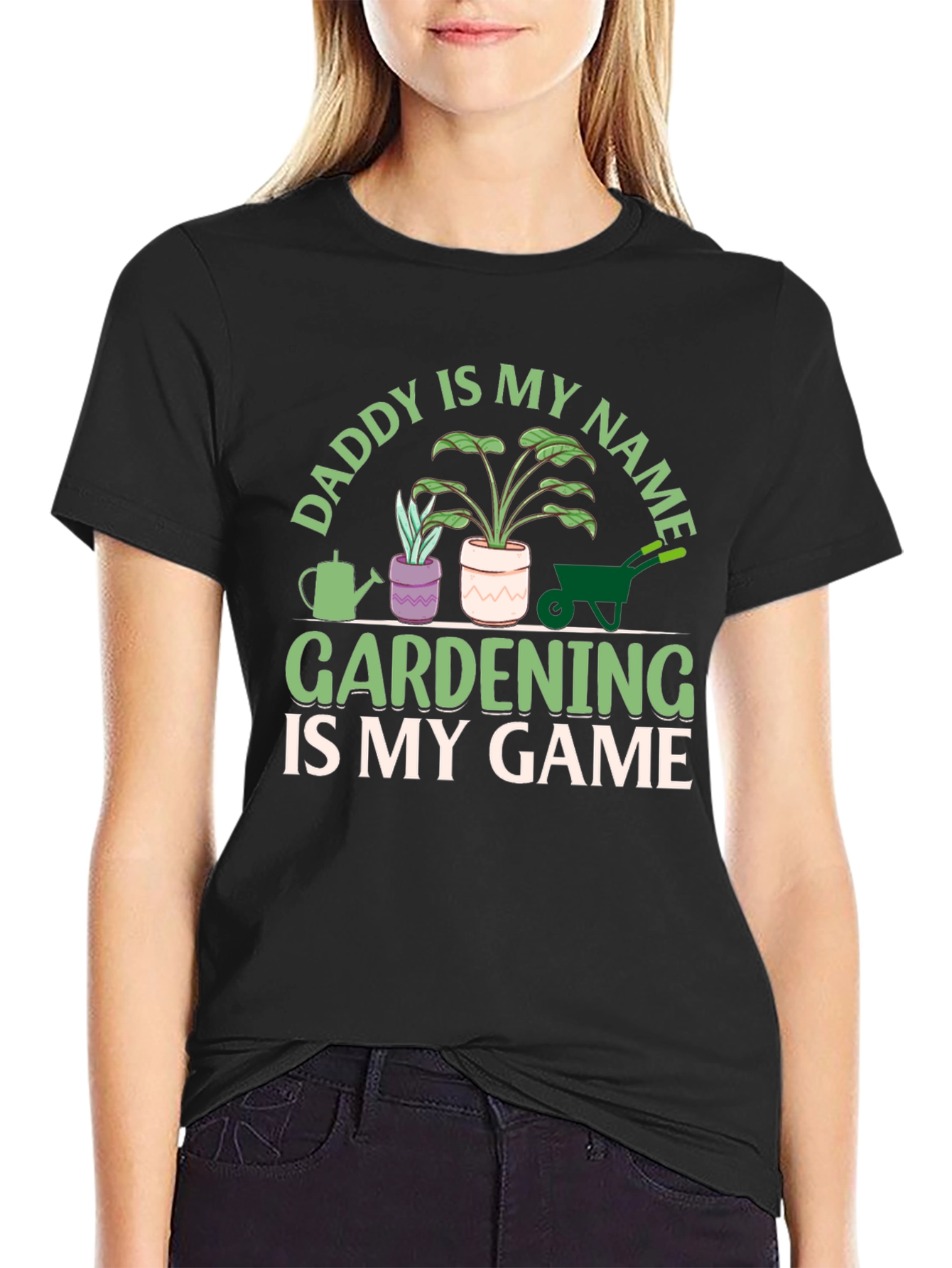 Daddy is My Name Gardening T-Shirt