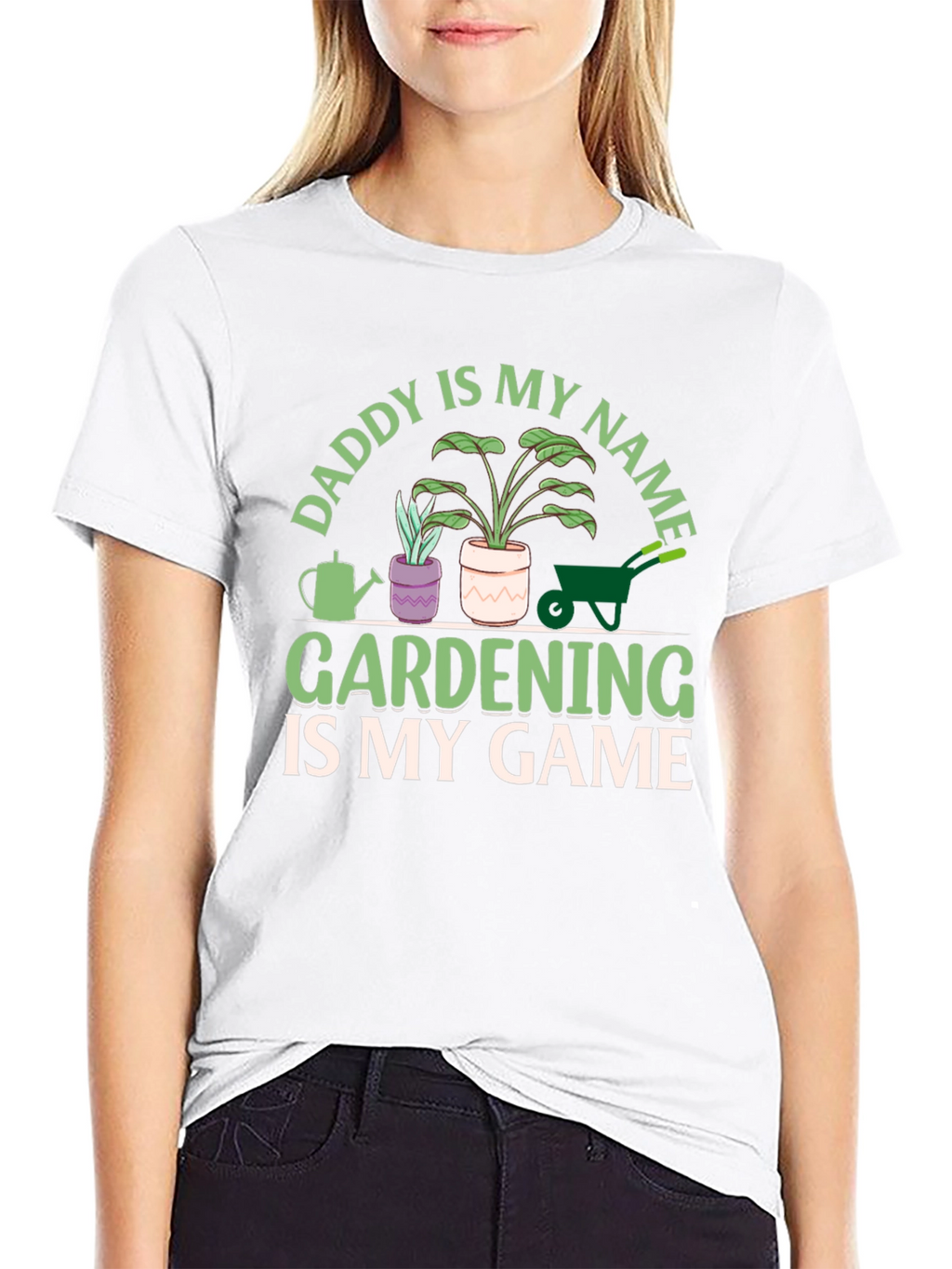 Daddy is My Name Gardening T-Shirt