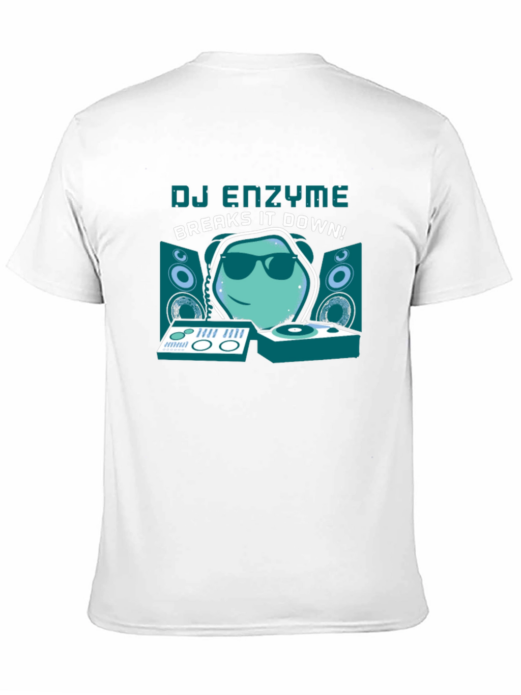 DJ Enzyme Breaks It Down Black T-Shirt