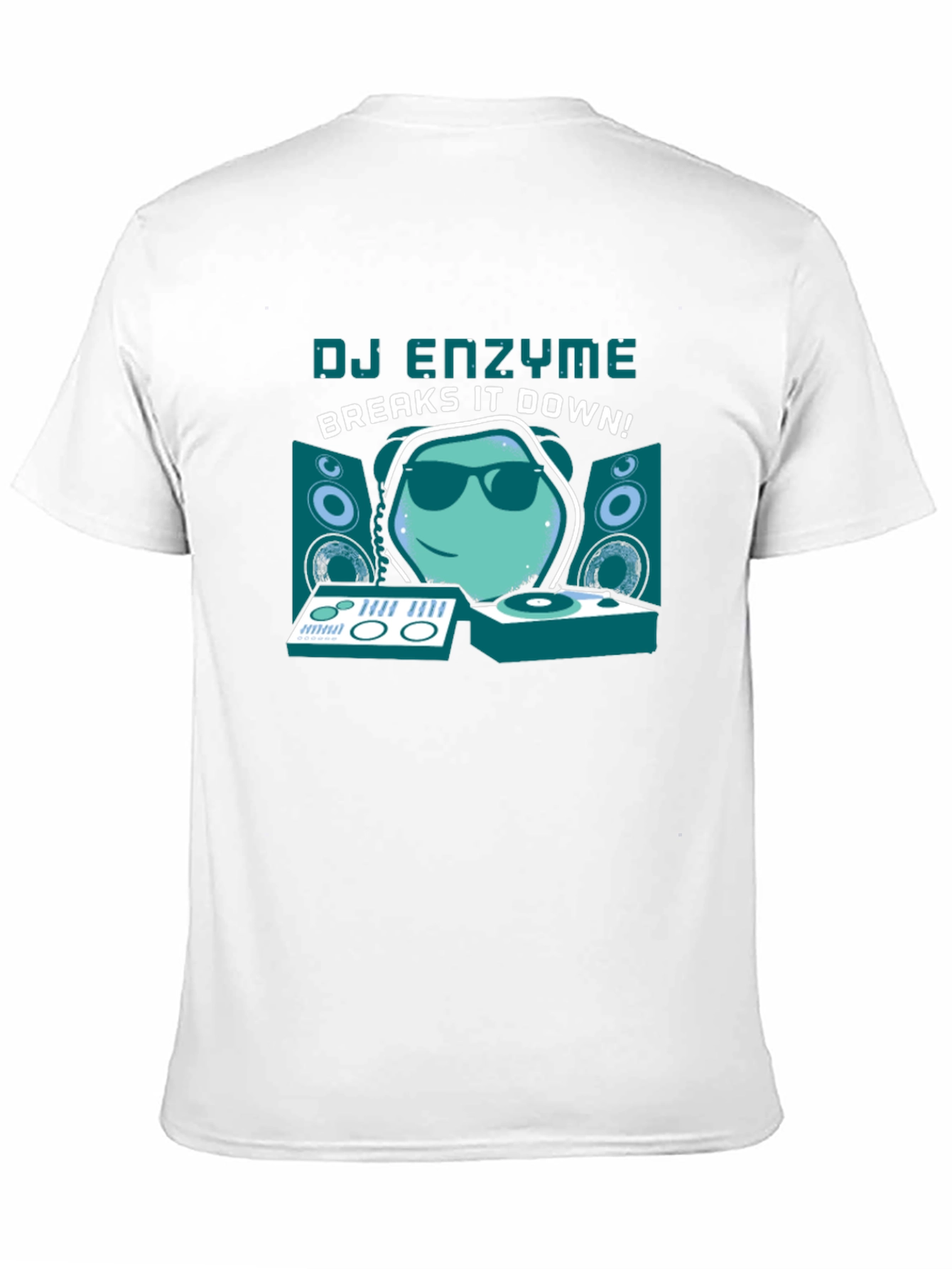 DJ Enzyme Breaks It Down Black T-Shirt