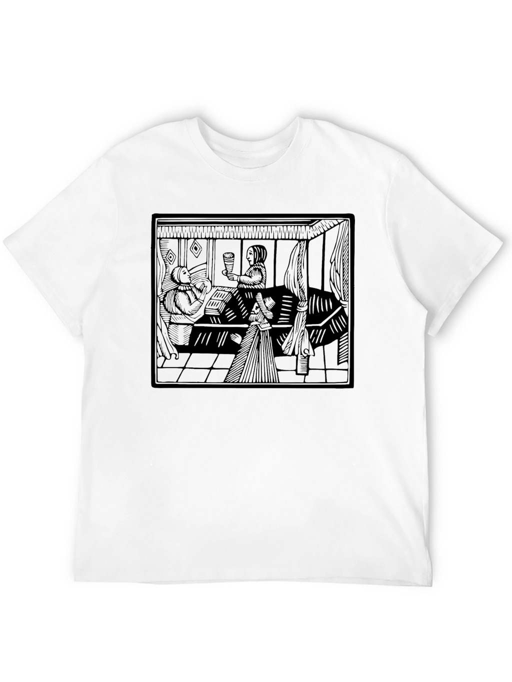 Renaissance Art T-Shirt - Classic Black Tee