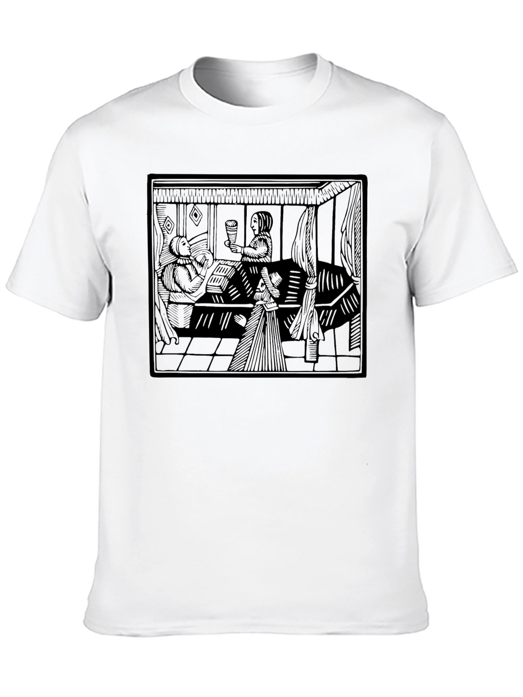 Renaissance Art T-Shirt - Classic Black Tee